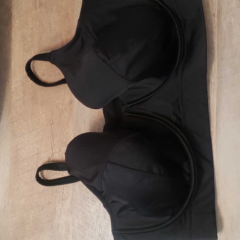 Black Swim Top